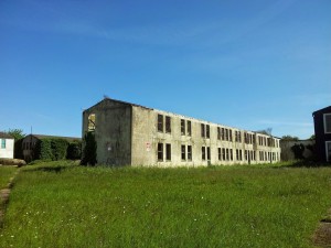 Une partie de l'ancien camp de L'OTAN à Croix-Chapeau près de La Rochelle