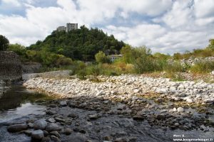 Rando vélo en Ardèche en 2013. Une rivière du Sud-Ardèche.