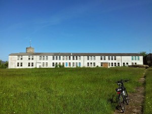 Une partie de l'ancien camp de L'OTAN à Croix-Chapeau près de La Rochelle