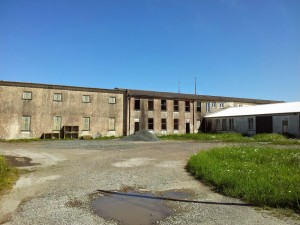 Une partie de l'ancien camp de L'OTAN à Croix-Chapeau près de La Rochelle