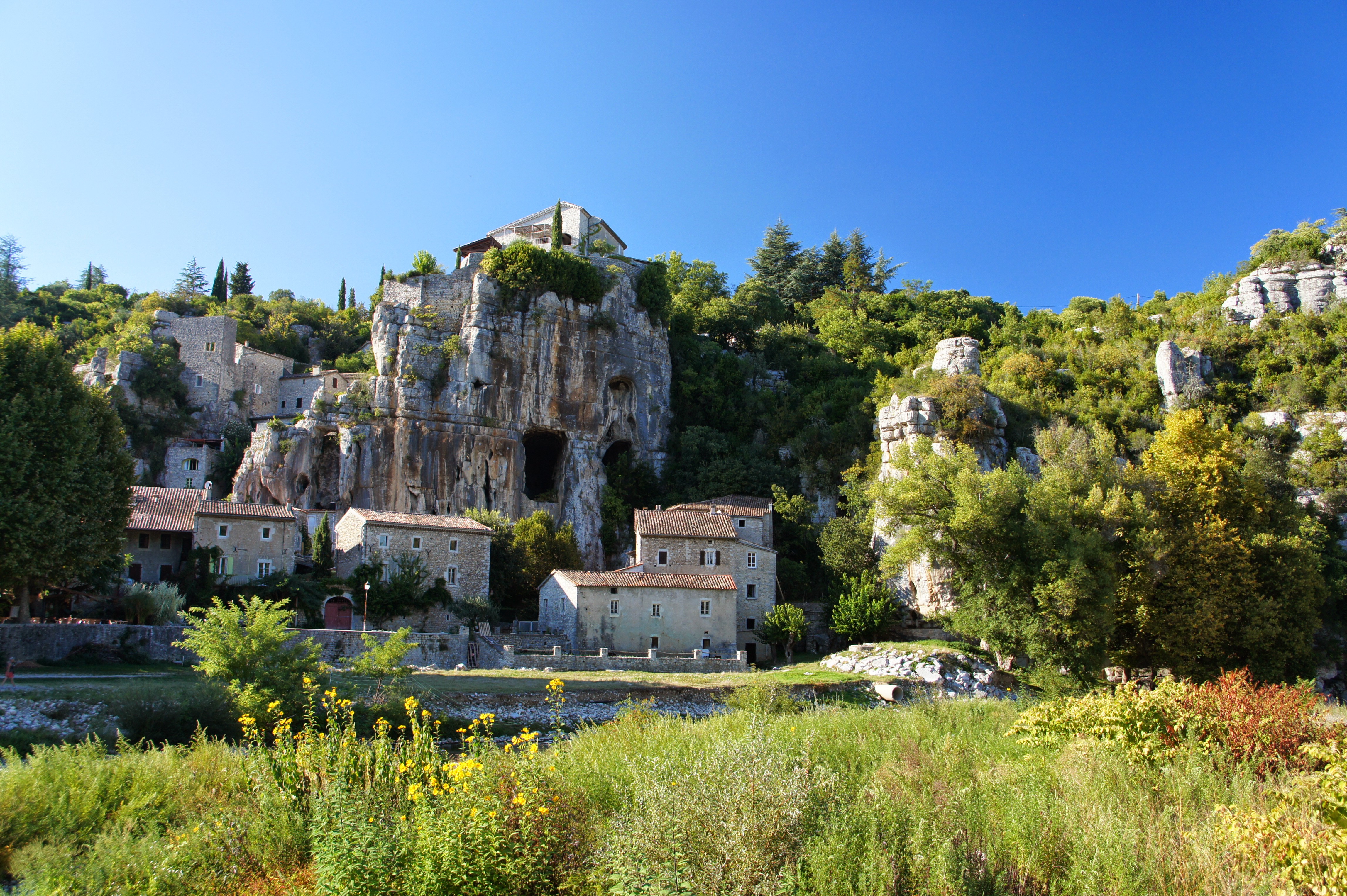 Le village de caractère de Labeaume (Ardèche), septembre 2013 (crédit photo : Marc Sivignon)