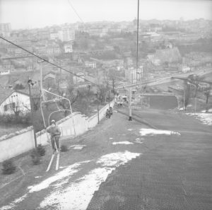 Piste de ski de La Sarra (Lyon 5e / Bertrand, Tony : Adjoint aux Sports)